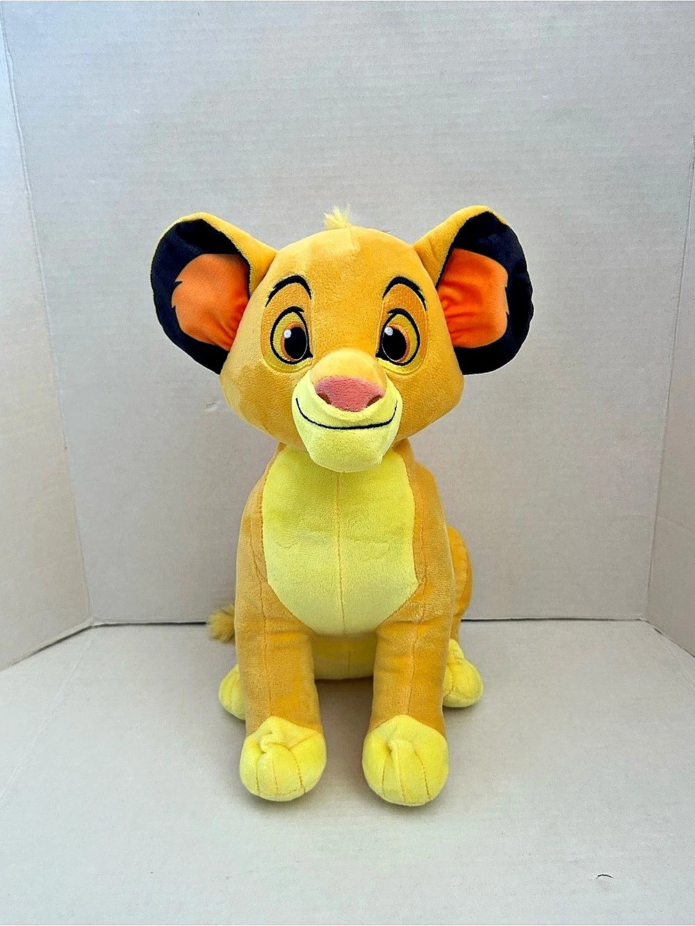Disney The Lion King Simba Sitting Plush Yellow